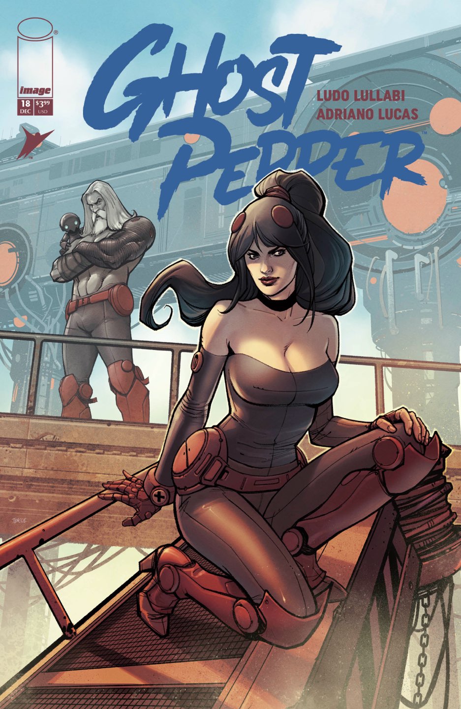 GHOST PEPPER #18 Cover B DYLAN TEAGUE VAR comic book cover