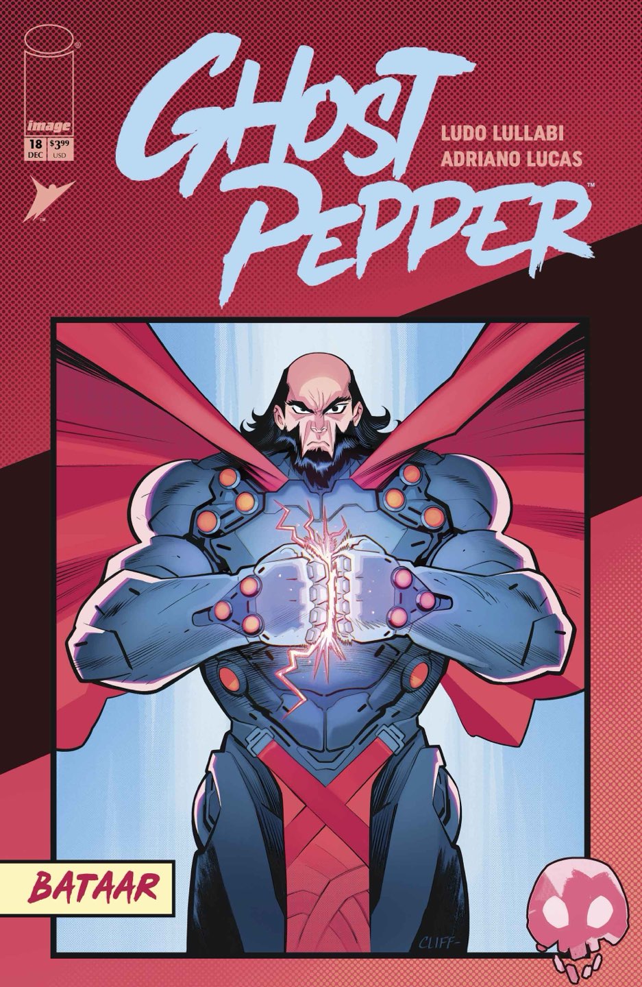 GHOST PEPPER #18 Cover C CLIFF RATHBURN VAR comic book cover