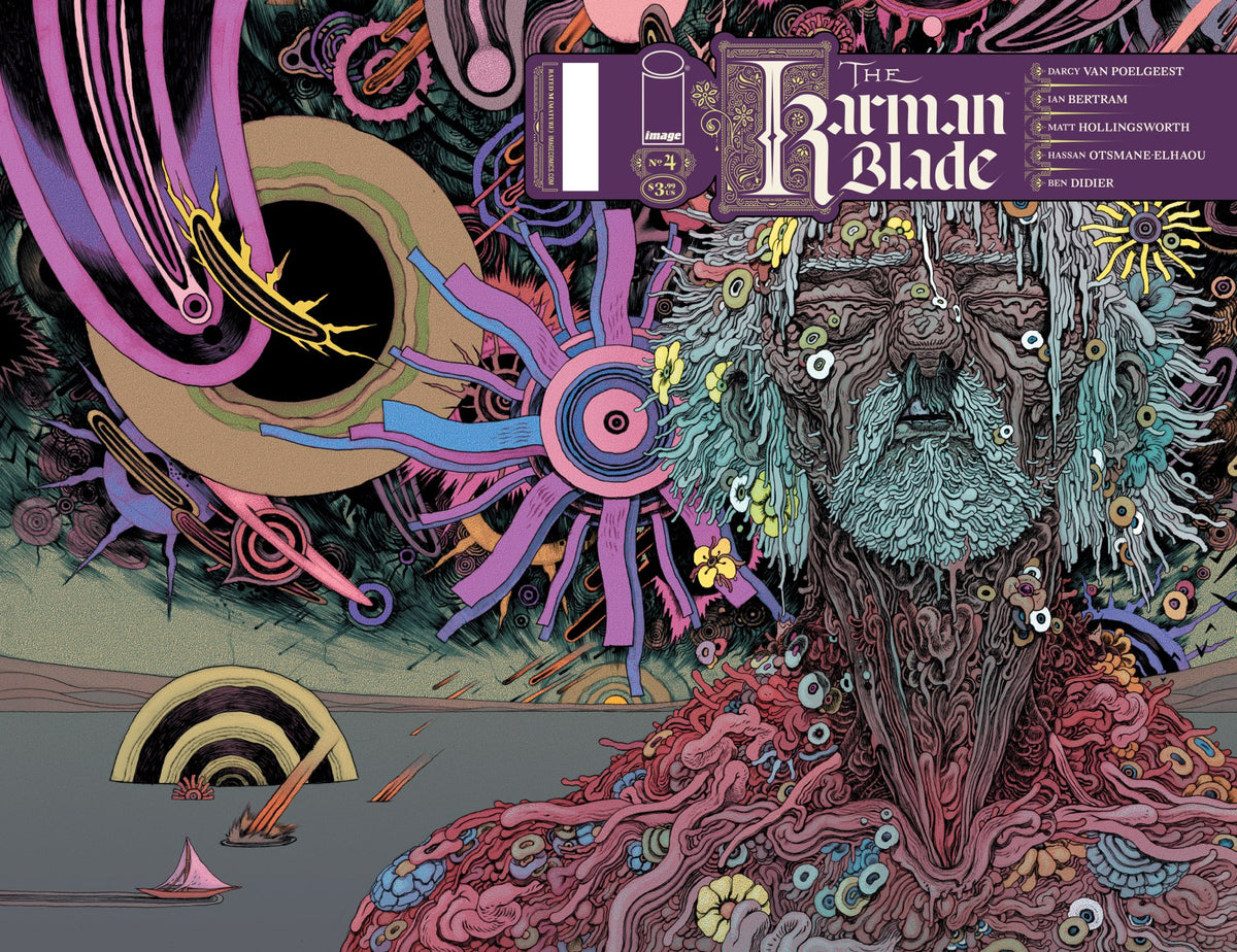 KARMAN BLADE #4 (OF 4) Cover A IAN BERTRAM & MATT HOLLINGSWORTH WRAPAROUND comic book cover