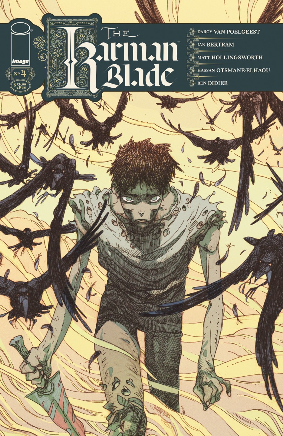 KARMAN BLADE #4 (OF 4) Cover B FILIPE ANDRADE VAR comic book cover