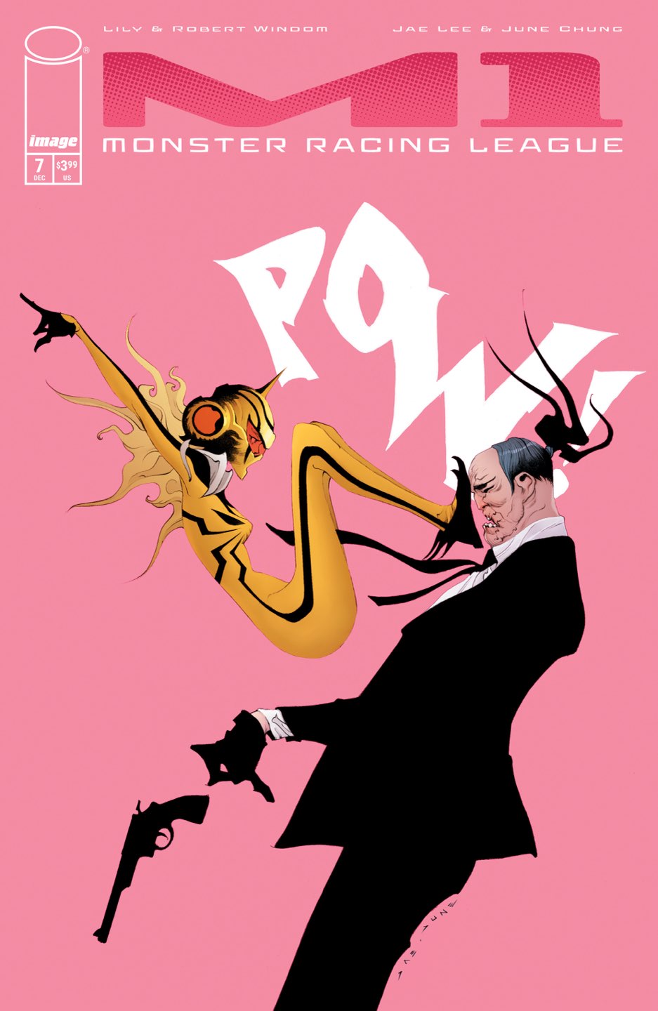 M1 MONSTER RACING LEAGUE #7 Cover A JAE LEE comic book cover