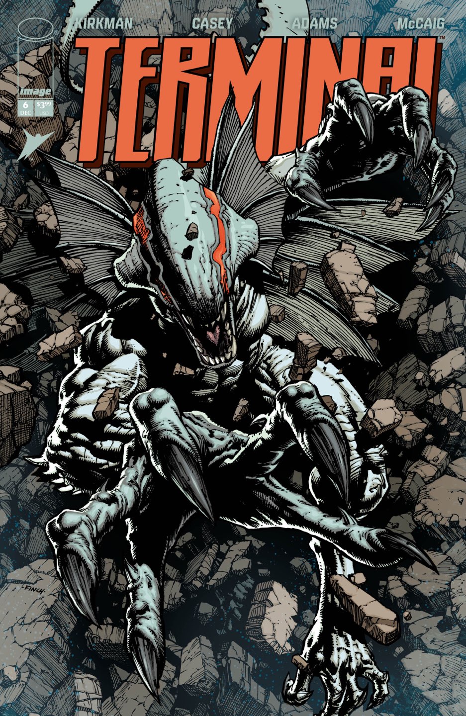 TERMINAL #6 Cover B DAVID FINCH & DAVE MCCAIG VAR comic book cover