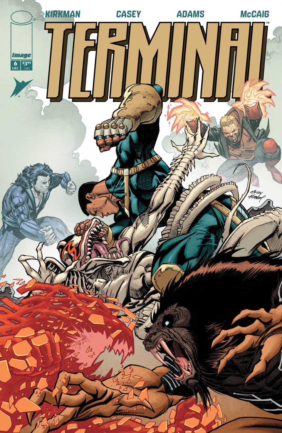 TERMINAL #6 Cover C ANDY KUBERT & DAVE MCCAIG VAR comic book cover