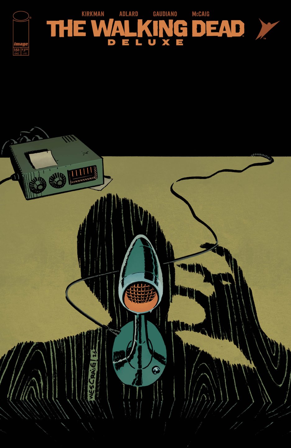 WALKING DEAD DELUXE #151 Cover C WES CRAIG & DAVE MCCAIG VAR comic book cover