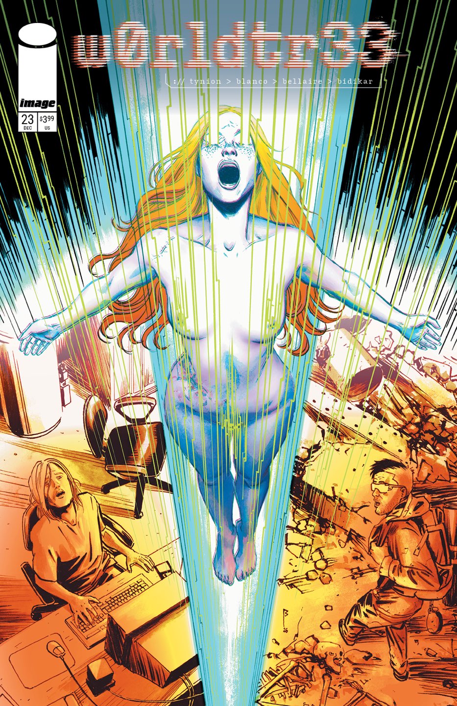W0RLDTR33 #23 Cover A FERNANDO BLANCO comic book cover