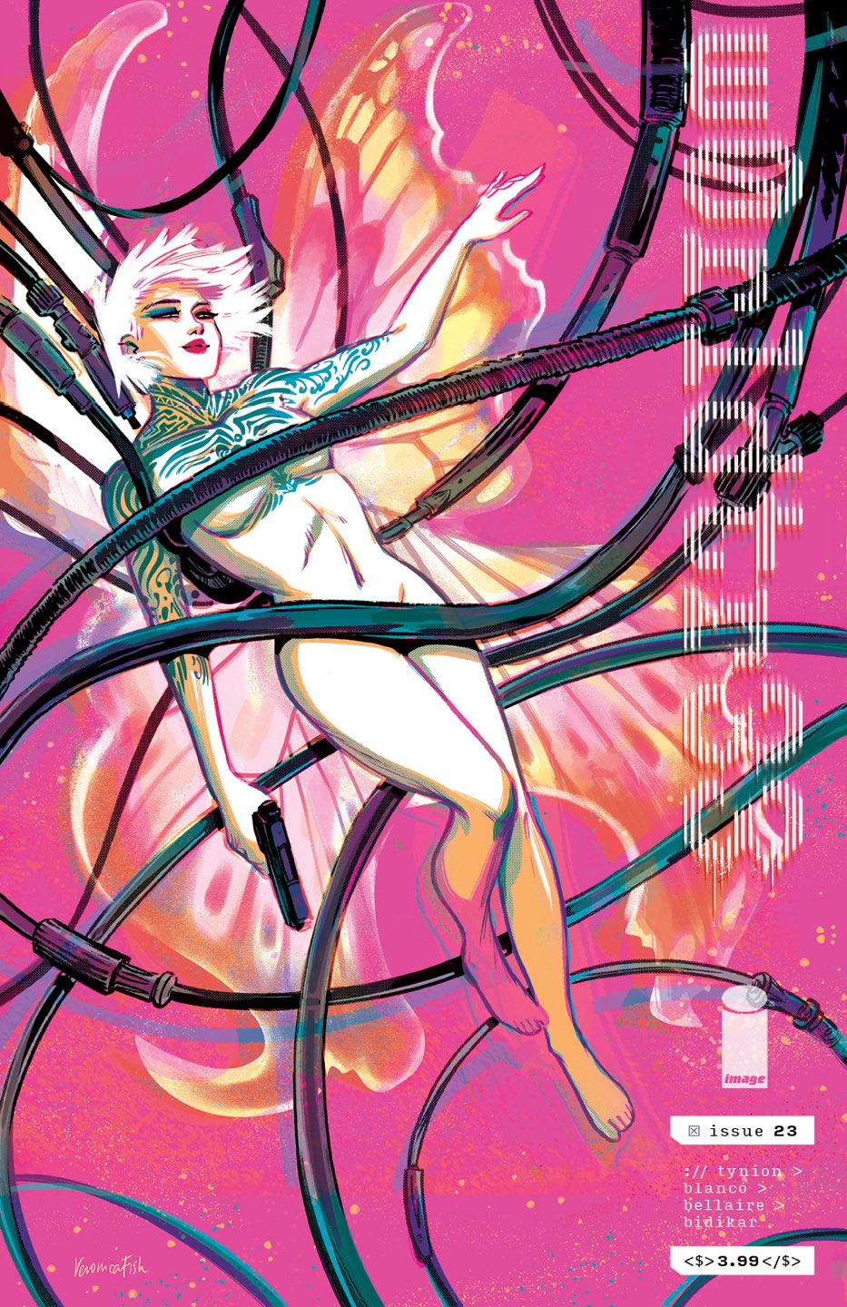 W0RLDTR33 #23 Cover B VERONICA FISH VAR comic book cover