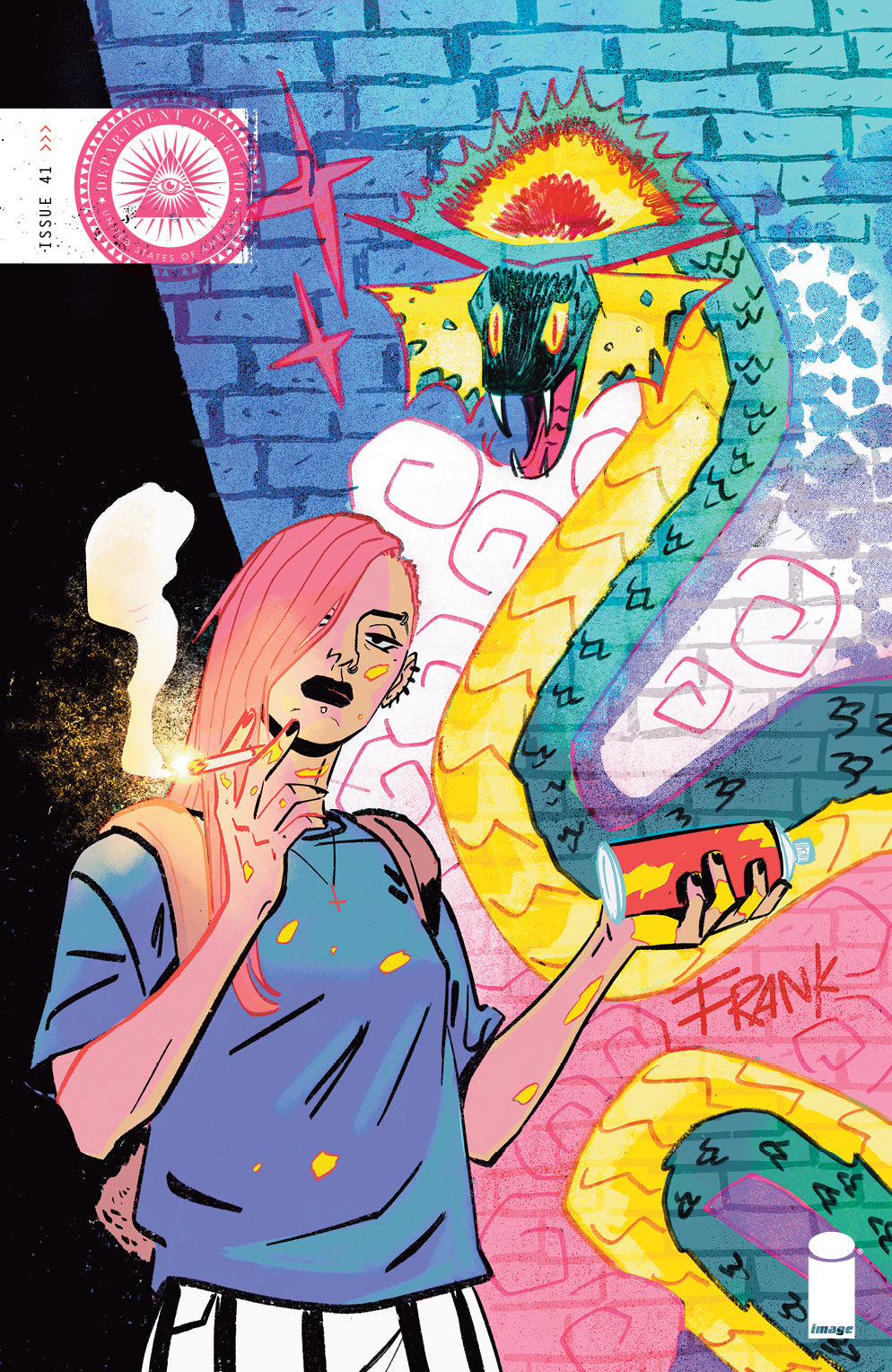DEPARTMENT OF TRUTH #41 Cover B LAUREN KNIGHT VAR comic book cover