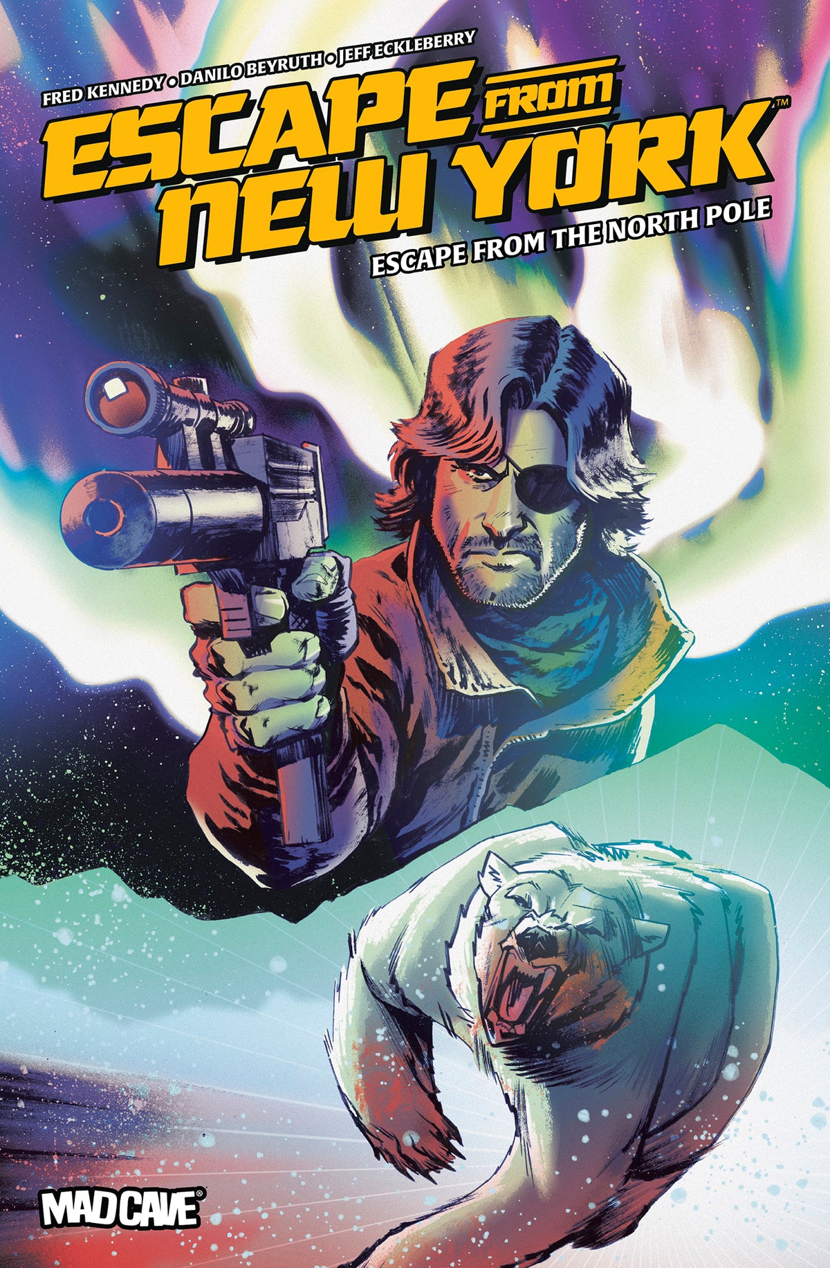 ESCAPE FROM NEW YORK ESCAPE FROM THE NORTH POLE (ONE SHOT) Cover A ADAM GORHAM comic book cover