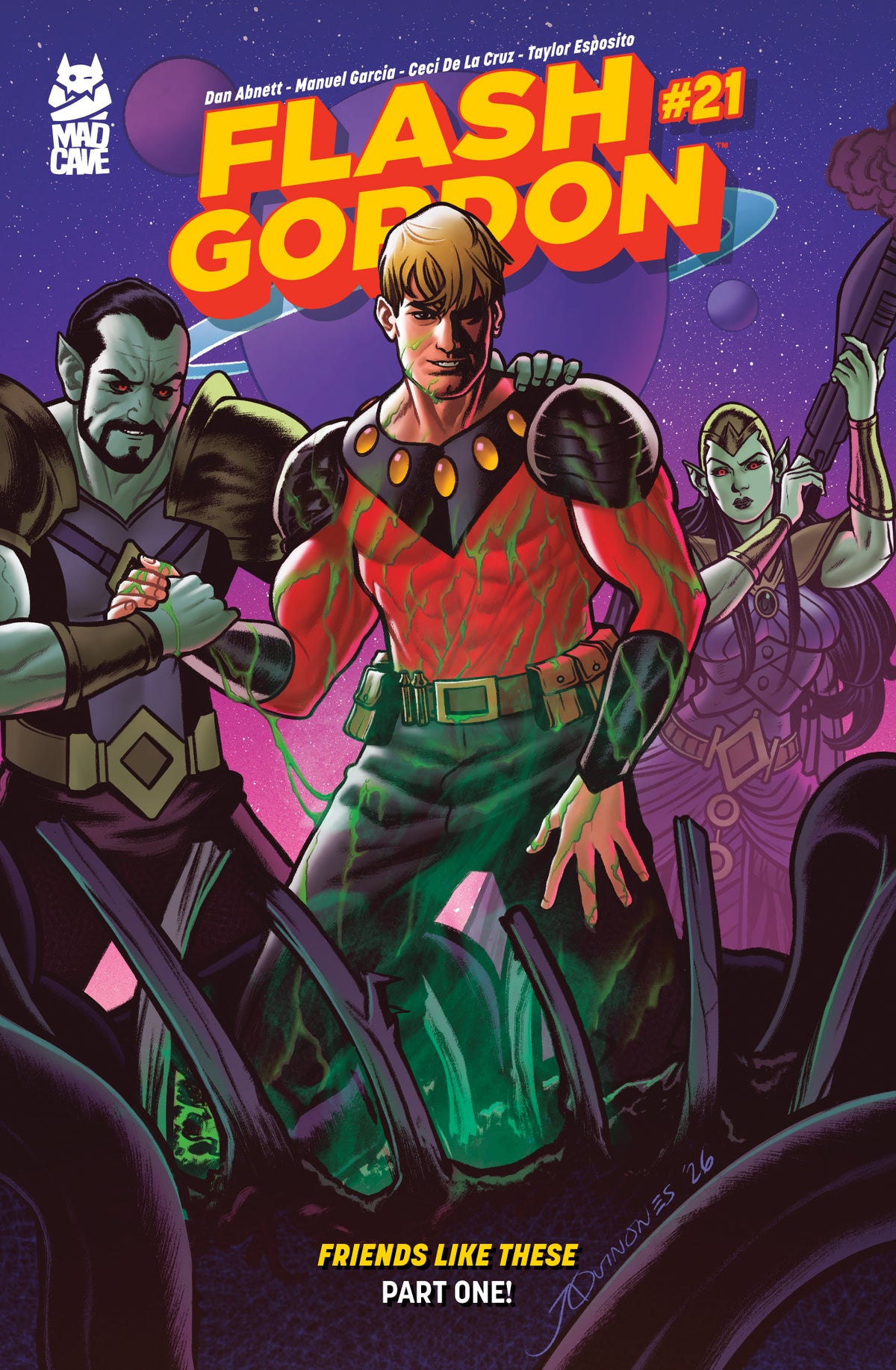 FLASH GORDON #21 Cover A JOE QUINONES comic book cover