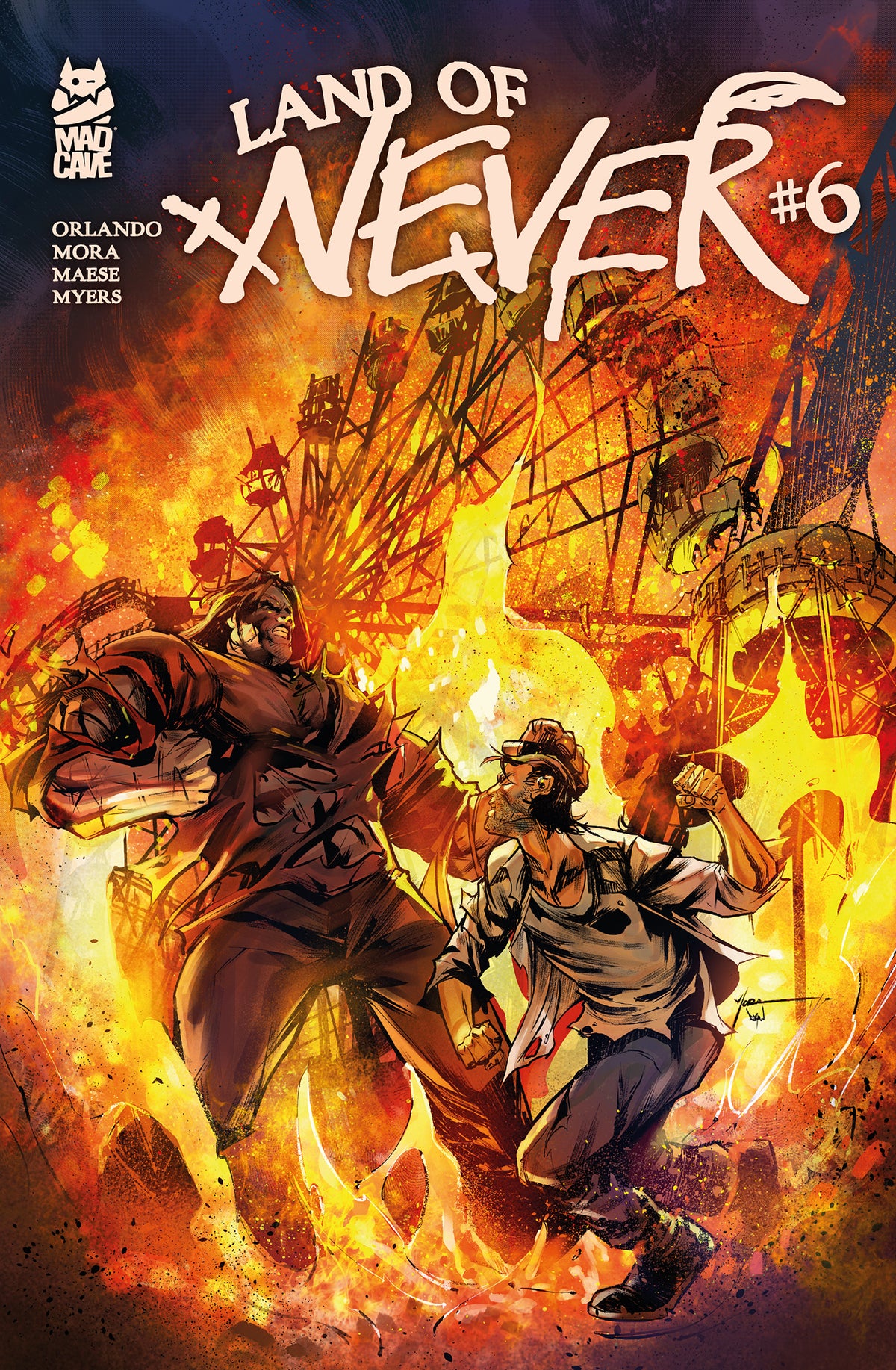 LAND OF NEVER #6 (OF 6) comic book cover