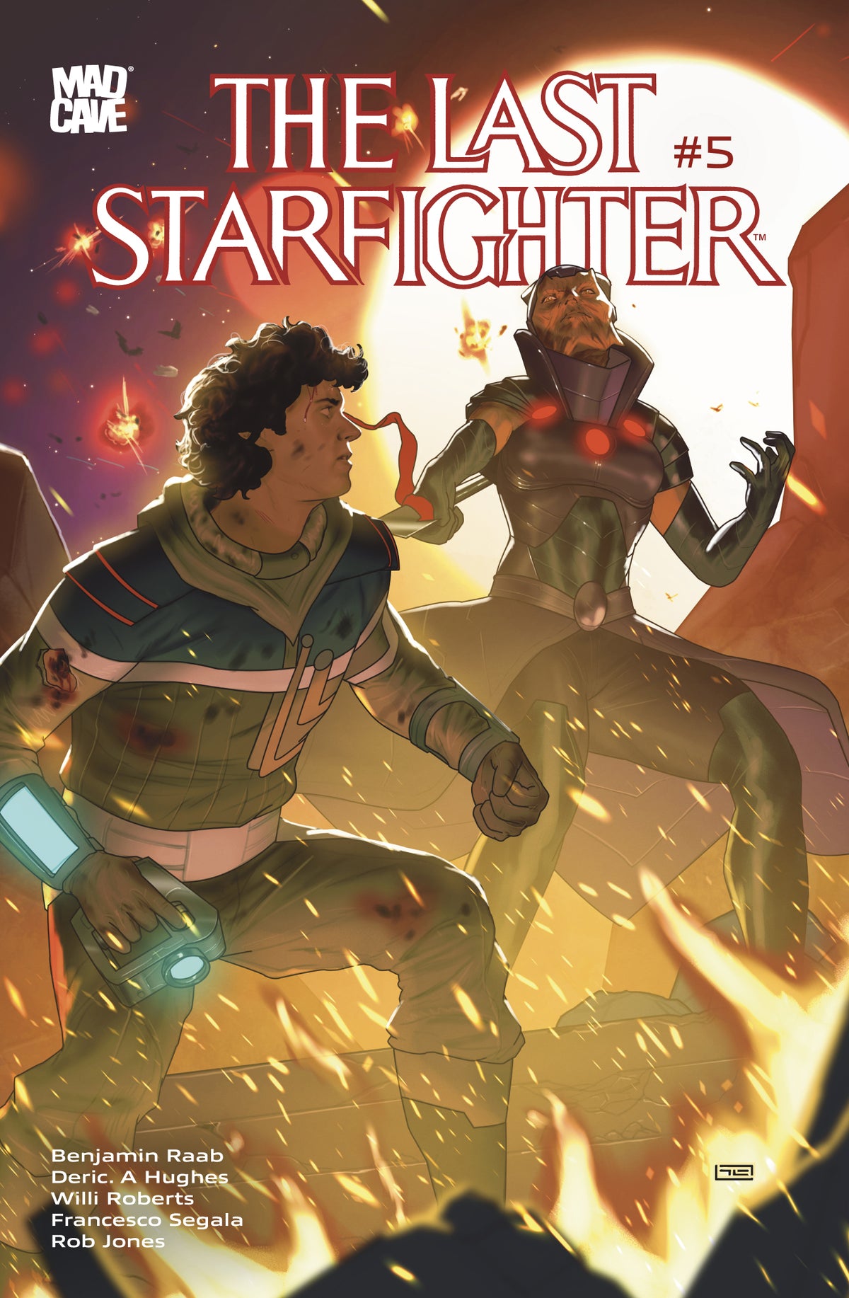 LAST STARFIGHTER #5 Cover A TAURIN CLARKE comic book cover