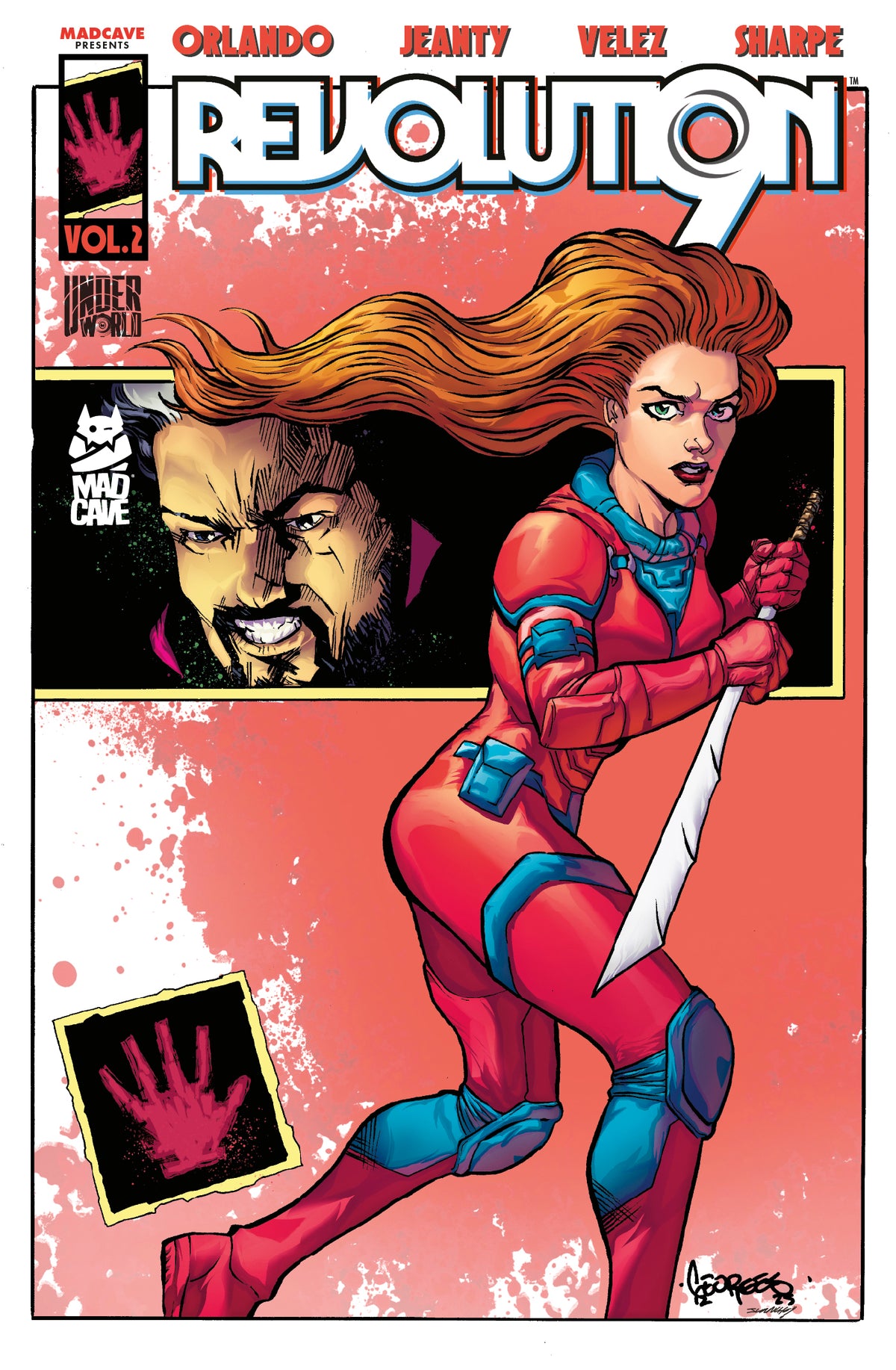 REVOLUTION 9 TP VOL 02 BLOOD CODA graphic novel cover