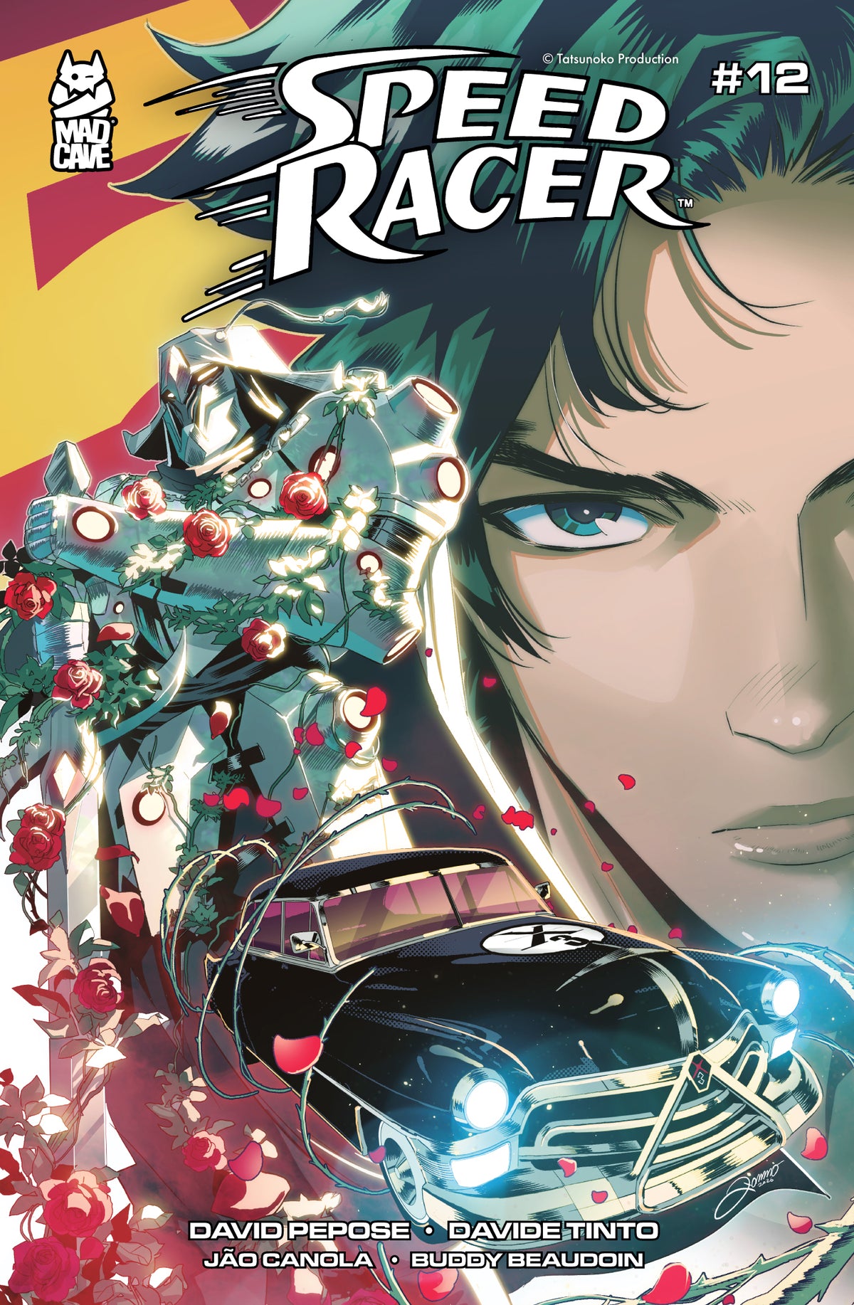 SPEED RACER #12 Cover A ALESSIO ZONNO comic book cover