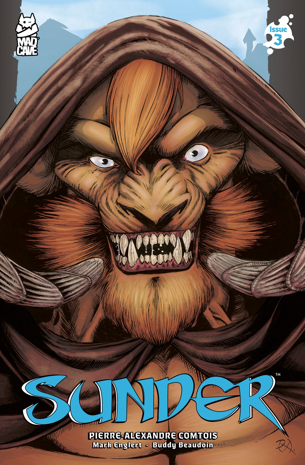SUNDER #3 Cover A PIERRE ALEXANDRE COMTOIS comic book cover