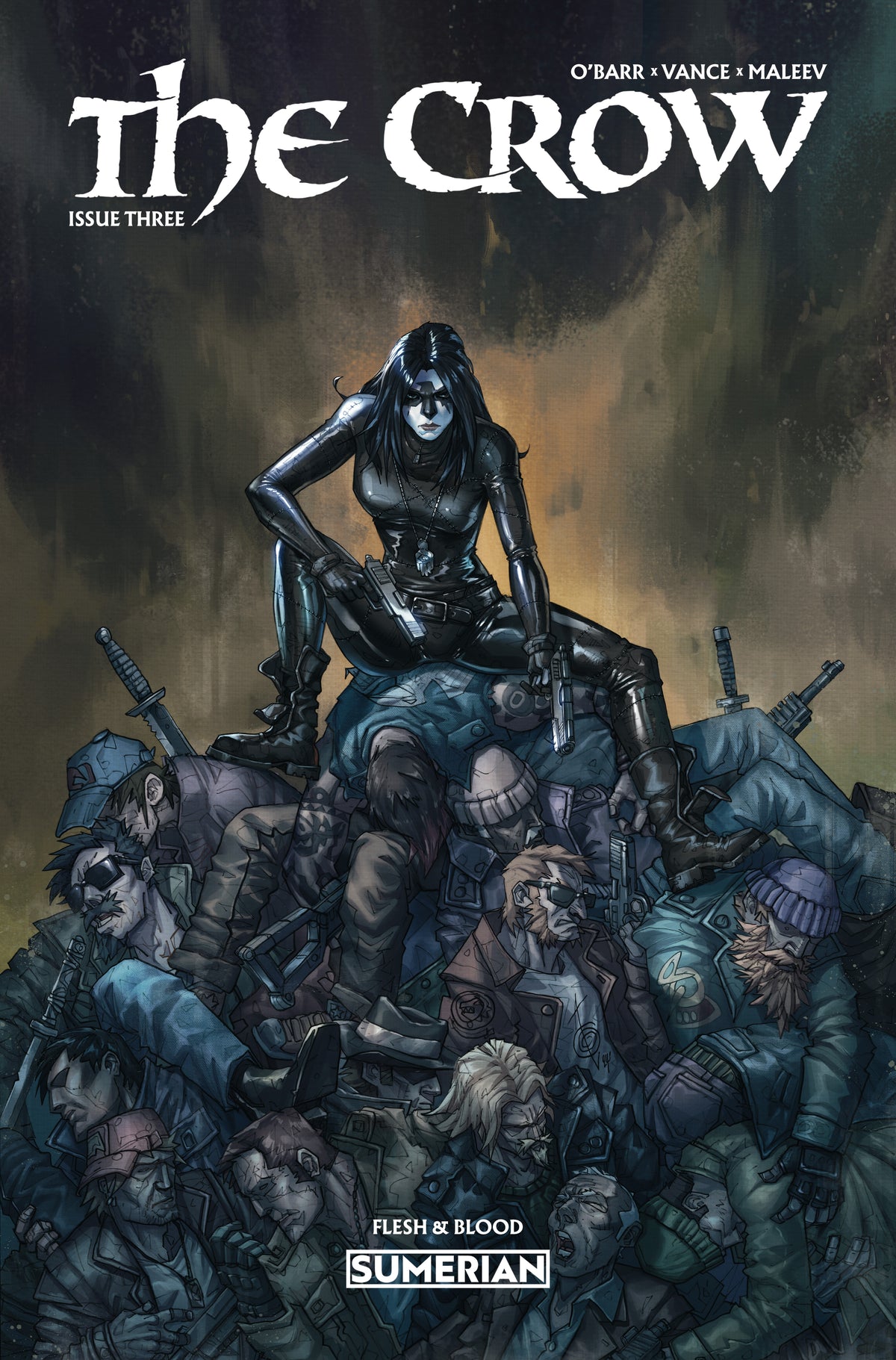 CROW FLESH AND BLOOD #3 Cover B ALAN QUAH VAR comic book cover