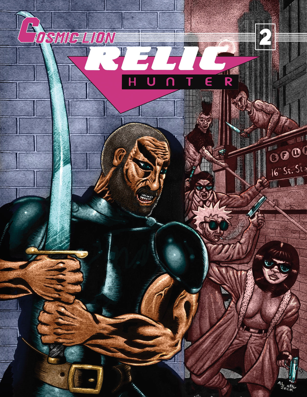 RELIC HUNTER #2 comic book cover