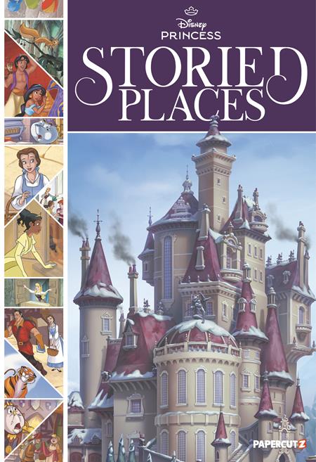 DISNEY STORIED PLACES PRINCESSES HC graphic novel cover