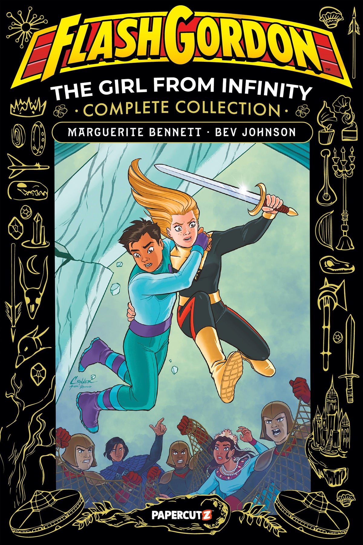 FLASH GORDON HC THE GIRL FROM INFINITY COLLECTION graphic novel cover