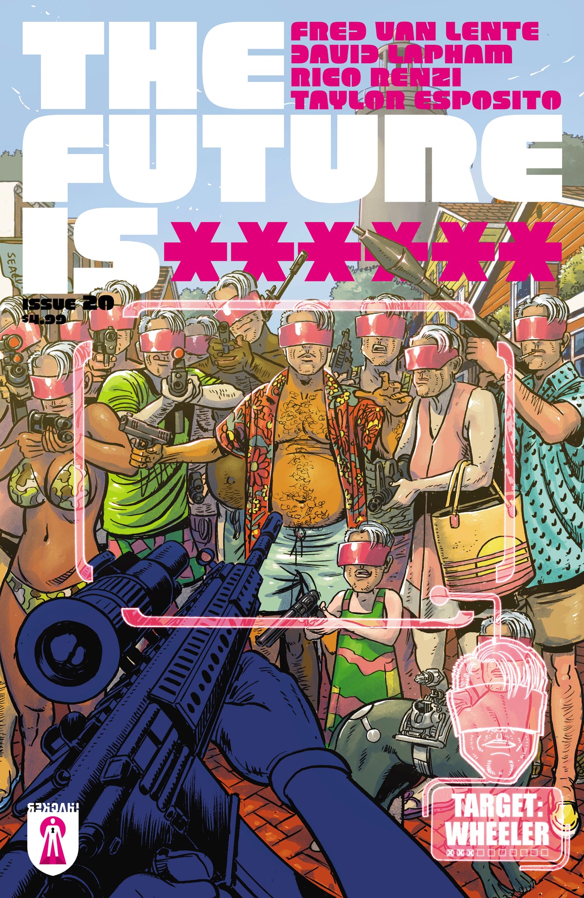 FUTURE IS ****** #20 Cover B DAVID LAPHAM VAR comic book cover