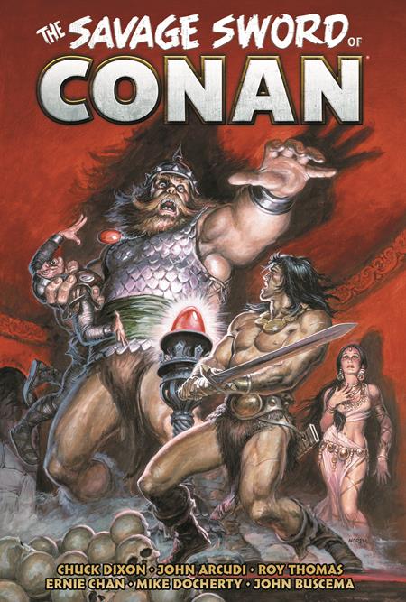 SAVAGE SWORD OF CONAN THE ORIGINAL COMICS OMNIBUS HC VOL 13 REGULAR EDITION EARL NOREM graphic novel cover