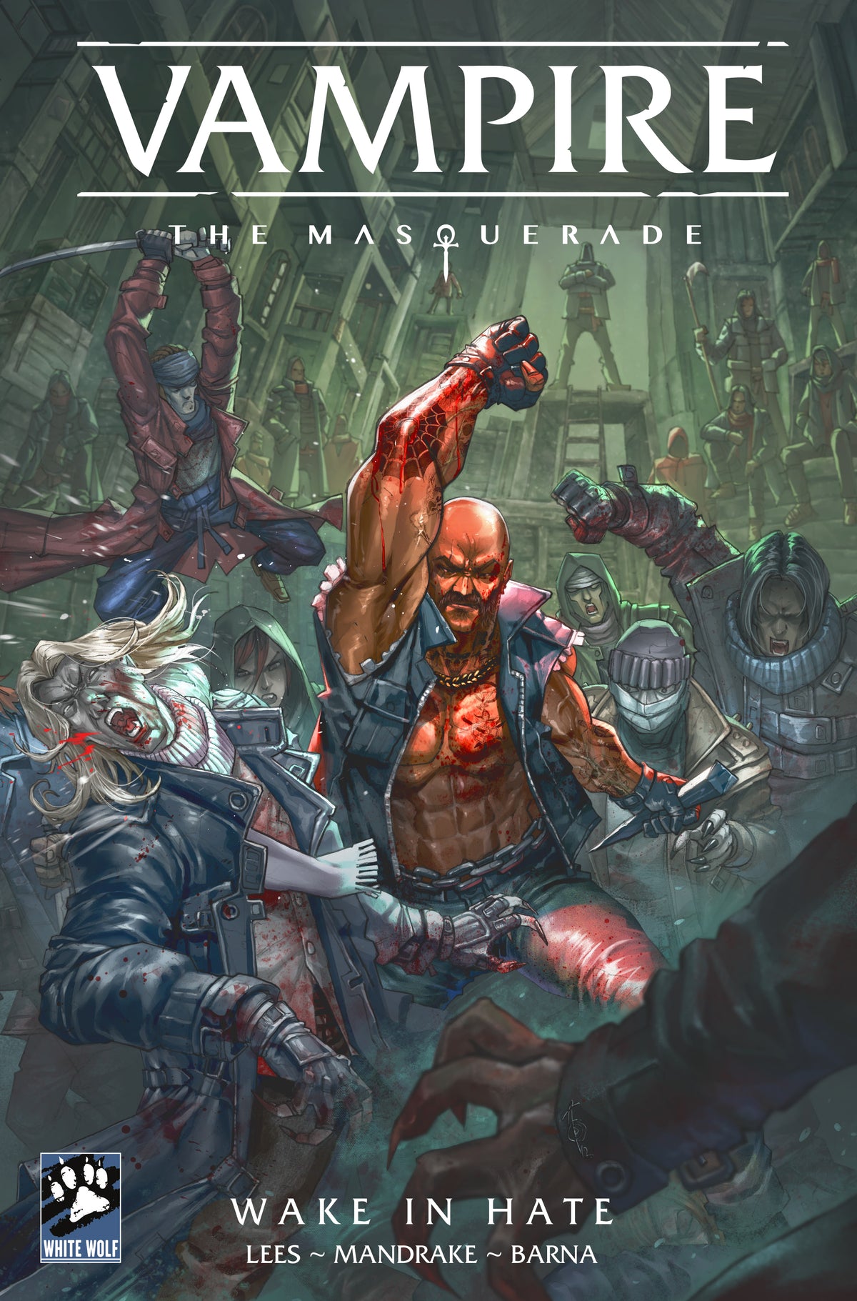 VAMPIRE THE MASQUERADE WAKE IN HATE #2 (OF 4) Cover D ALAN QUAH FOIL VAR comic book cover