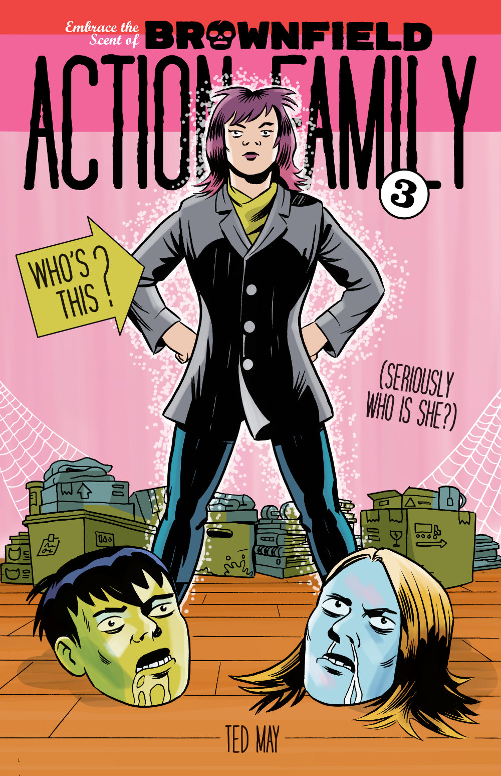 BROWNFIELD ACTION FAMILY #3 (OF 8) comic book cover