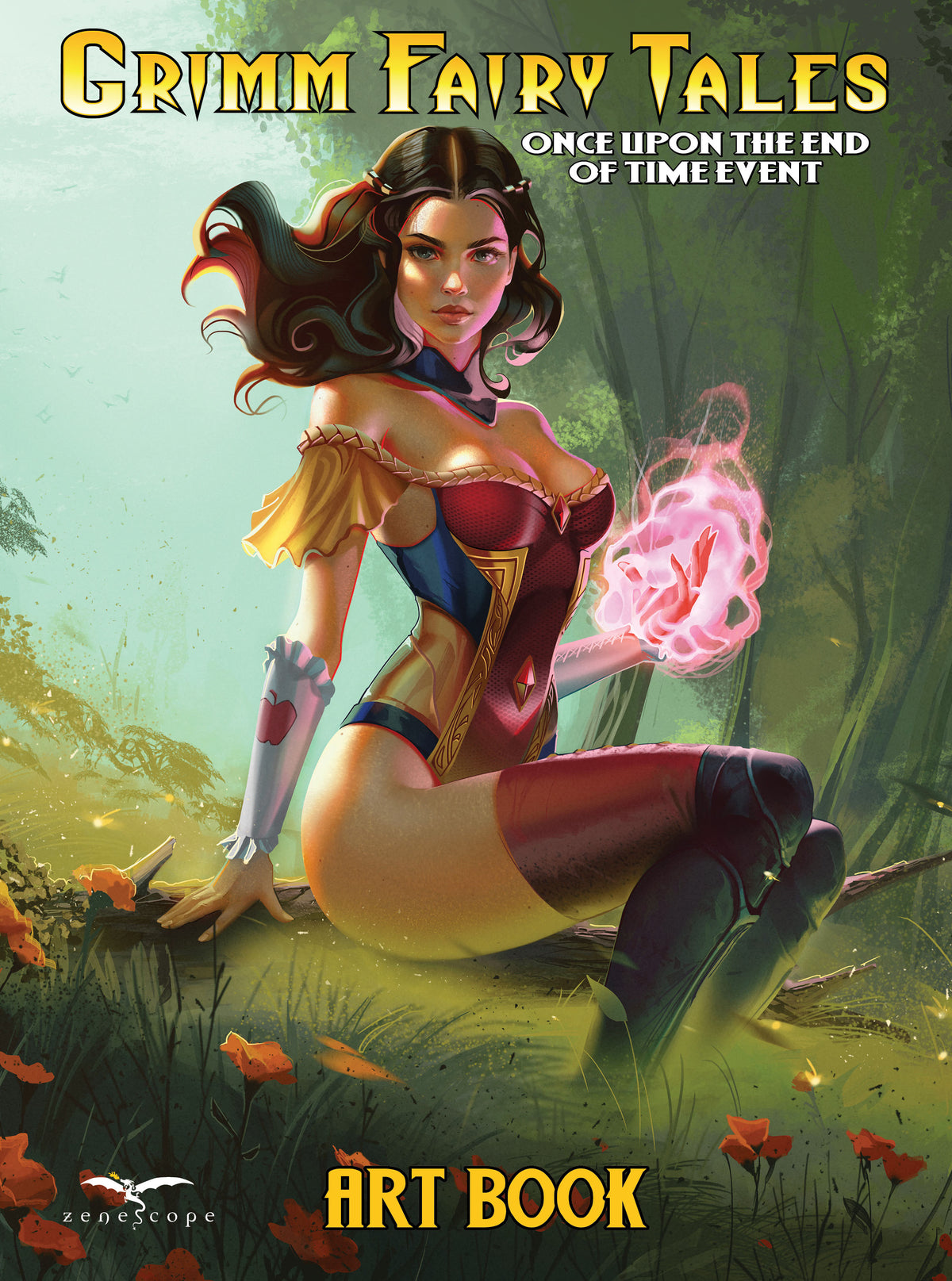 GRIMM FAIRY TALES TP ONCE UPON THE END OF TIME ART BOOK comic book cover