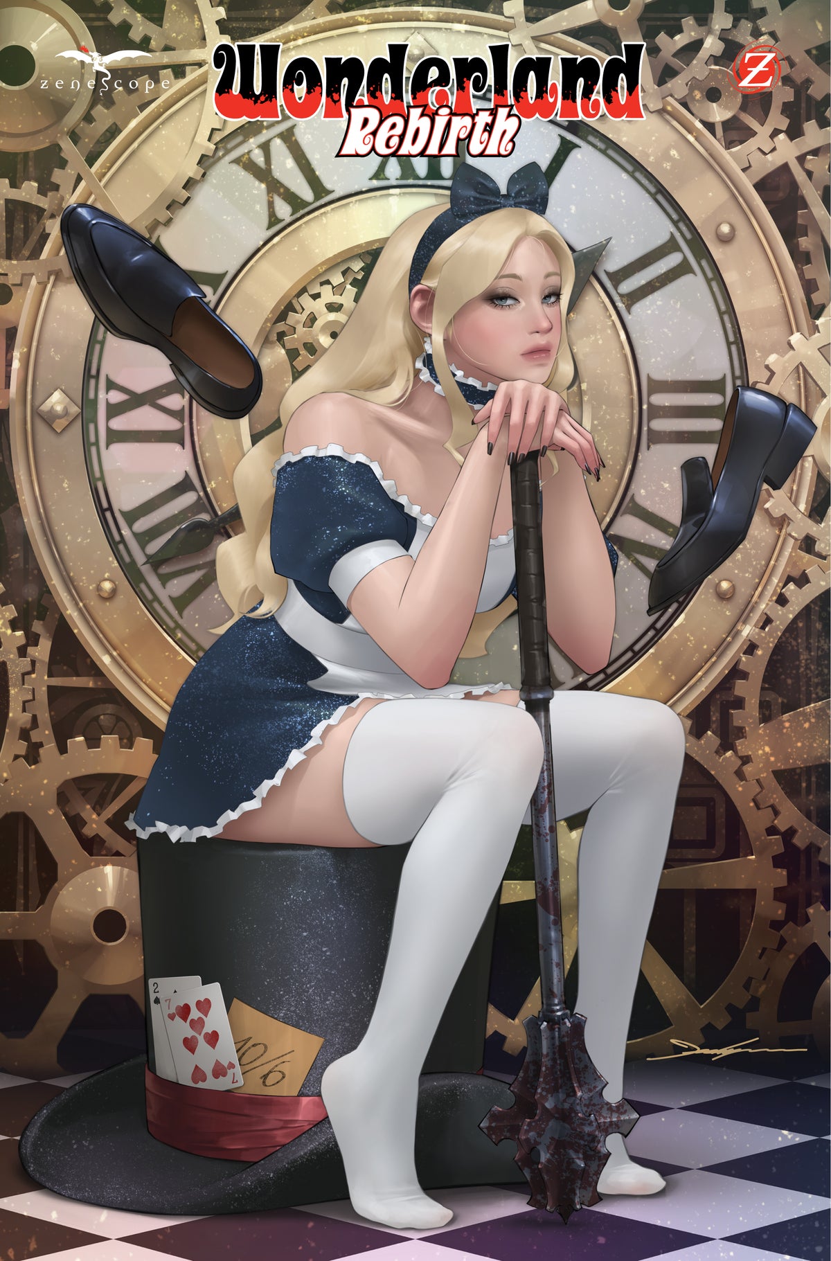 WONDERLAND REBIRTH (ONE SHOT) Cover C JEEHYUNG LEE VAR comic book cover