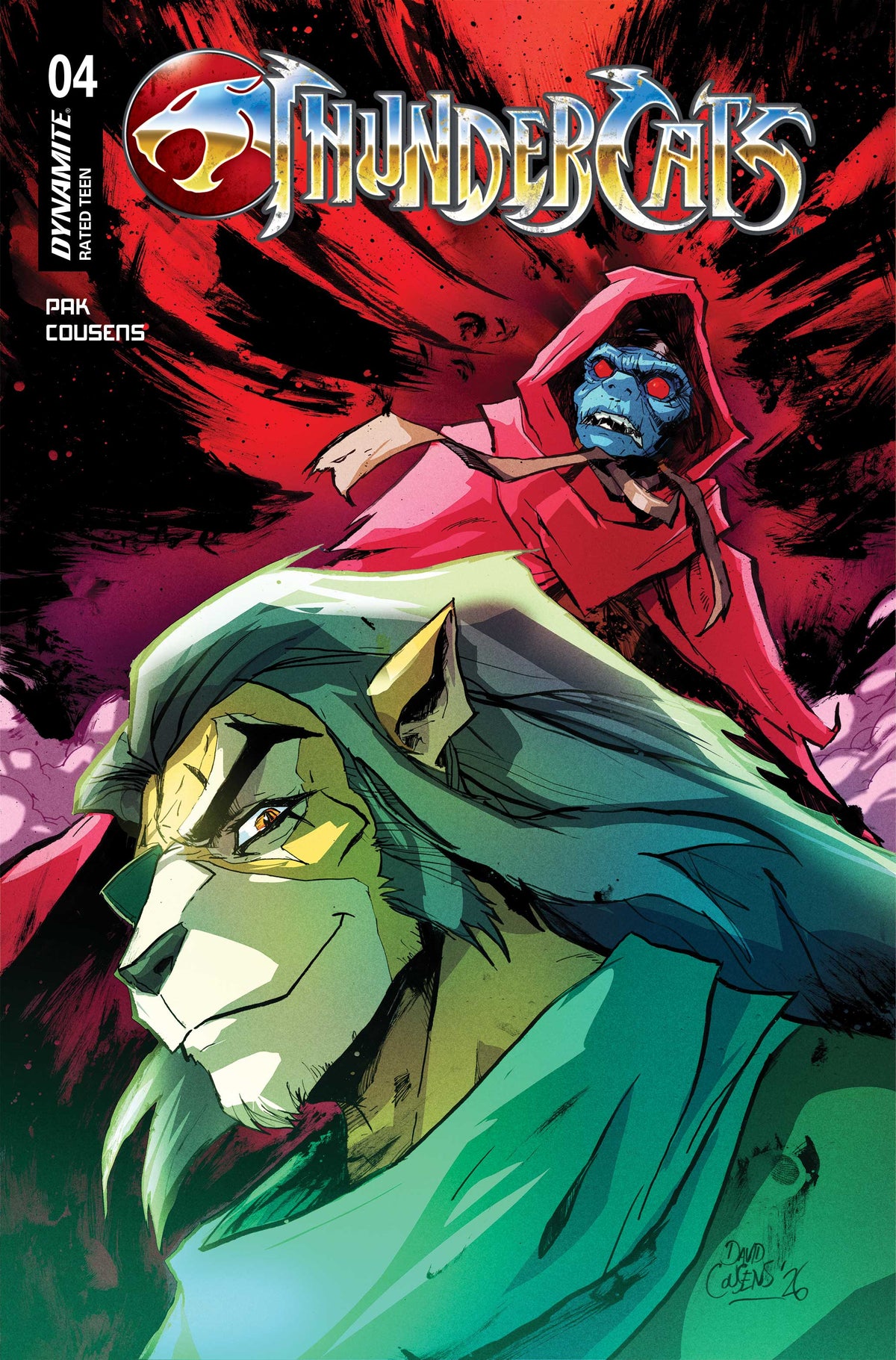 THUNDERCATS (2026) #4 CVR B DAVID COUSENS VAR