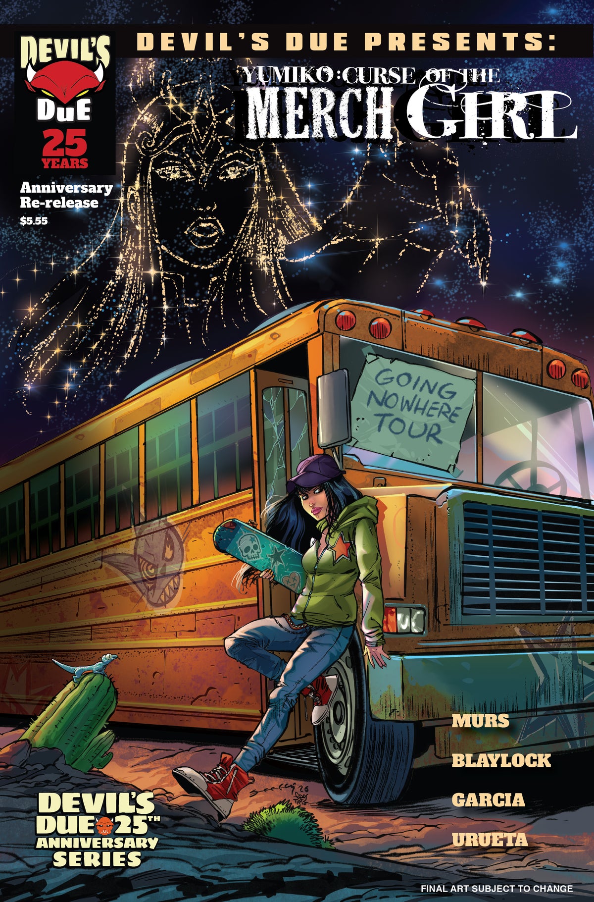 DEVILS DUE PRESENTS YUMIKO CURSE OF THE MERCH GIRL (ONE SHOT) CVR A TIM SEELEY