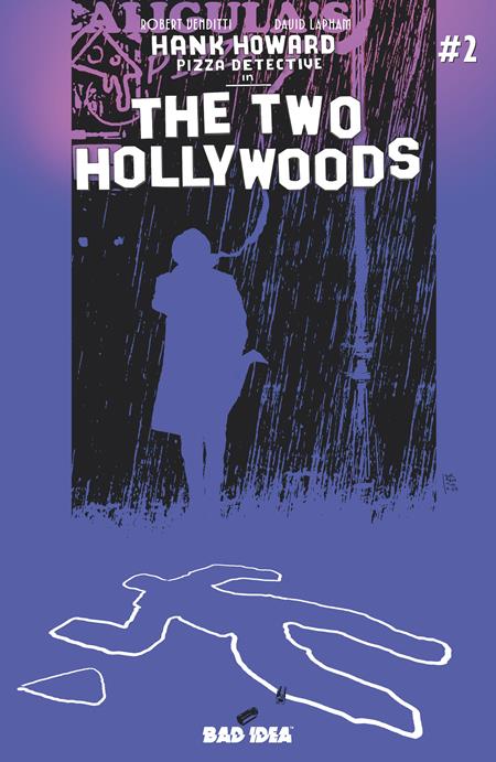 HANK HOWARD PIZZA DETECTIVE THE TWO HOLLYWOODS #2 (OF 2) CVR A ANDREA SORRENTINO