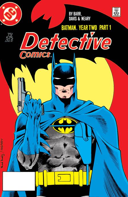 DETECTIVE COMICS #575 FACSIMILE EDITION CVR A ALAN DAVIS (YEAR TWO PART 1 OF 4)