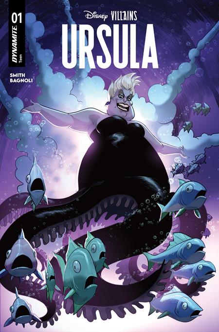 DISNEY VILLAINS URSULA #1 CVR C ROBERT QUINN VAR