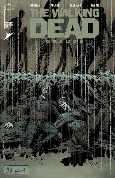 WALKING DEAD DELUXE #130 CVR B CHARLIE ADLARD & DAVE MCCAIG VAR