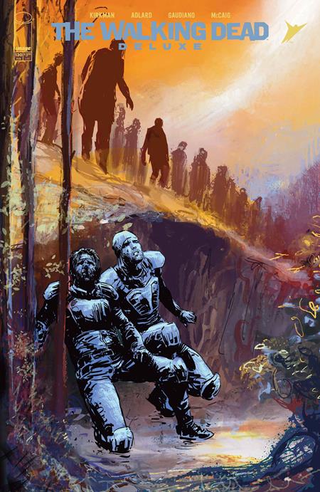 WALKING DEAD DELUXE #130 CVR C STEFANO GAUDIANO VAR