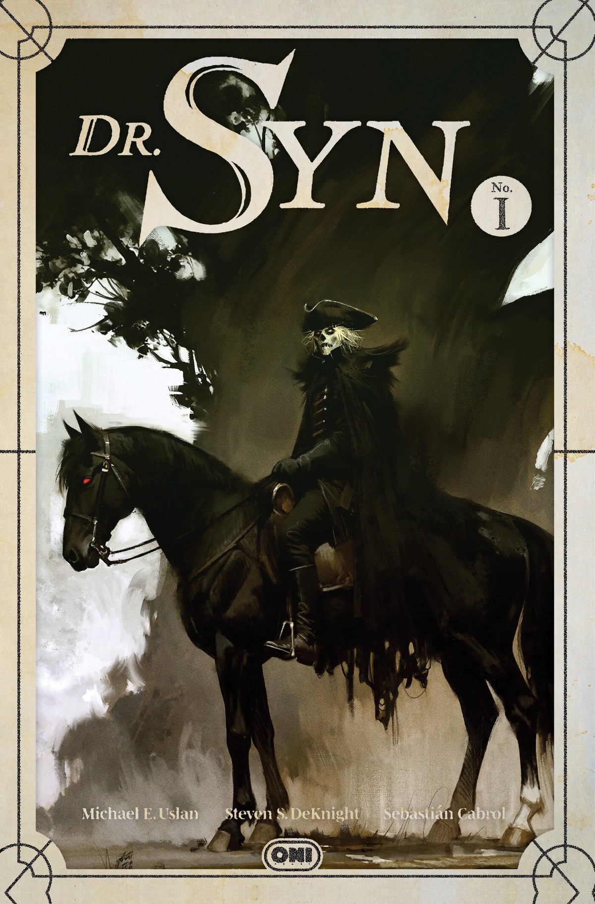 DR SYN #1 COVER B ELIA BONETTI VAR