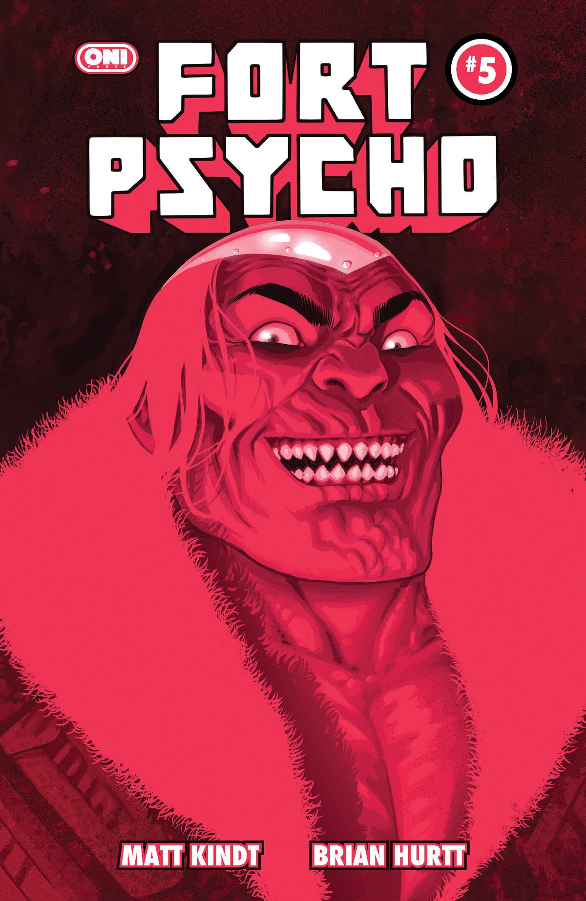 FORT PSYCHO #5 COVER A BRIAN HURTT comic book cover
