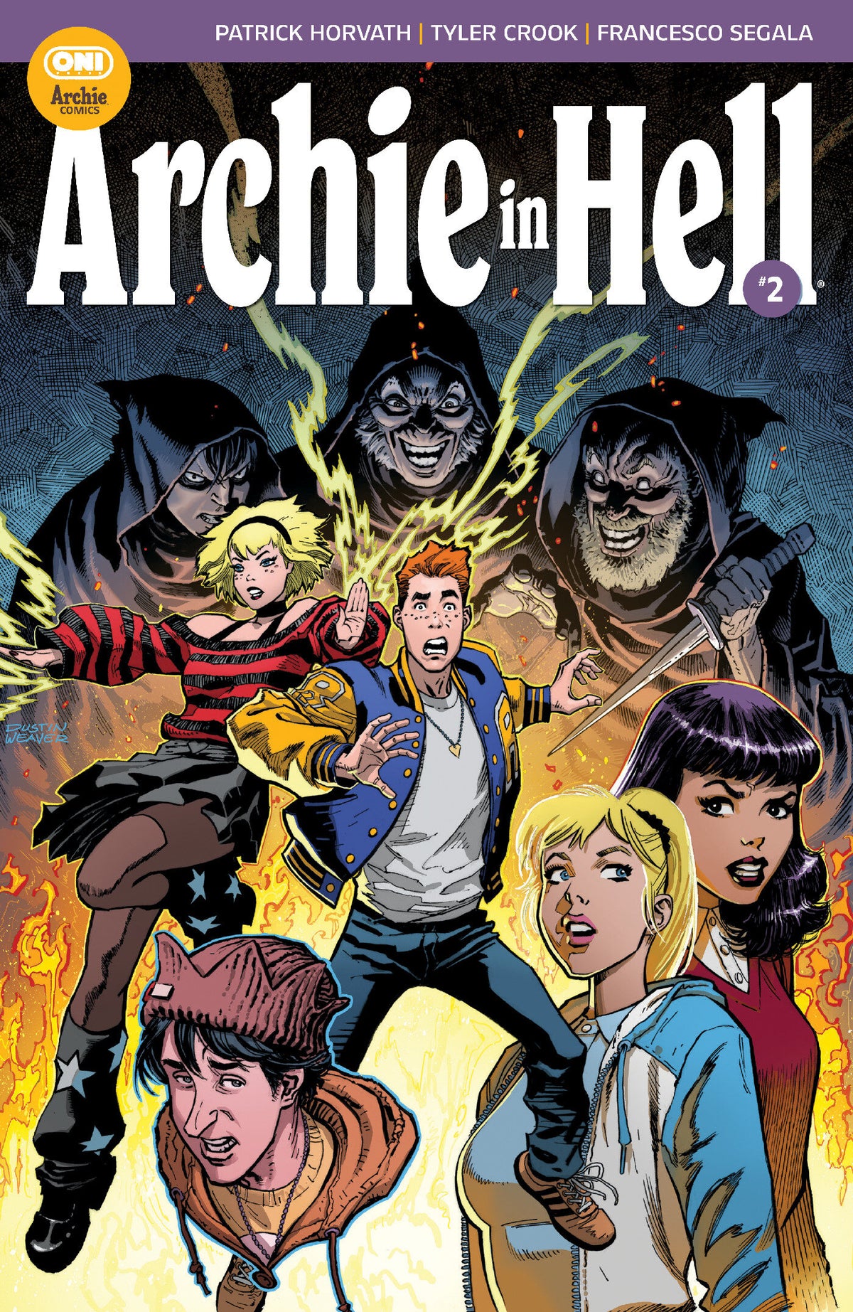 ARCHIE IN HELL #2 COVER B DUSTIN WEAVER VAR comic book cover