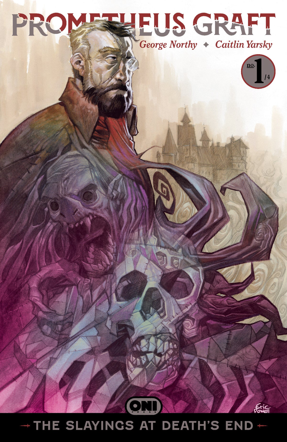 PROMETHEUS GRAFT: THE SLAYINGS AT DEATH'S END #1 COVER B ERIC POWELL VAR comic book cover