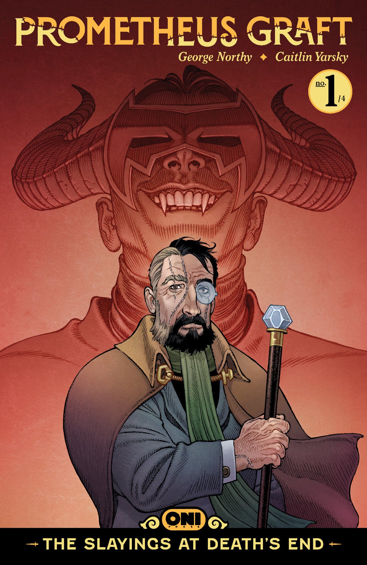 PROMETHEUS GRAFT: THE SLAYINGS AT DEATH'S END #1 COVER C GABRIEL RODRIGUEZ VAR comic book cover