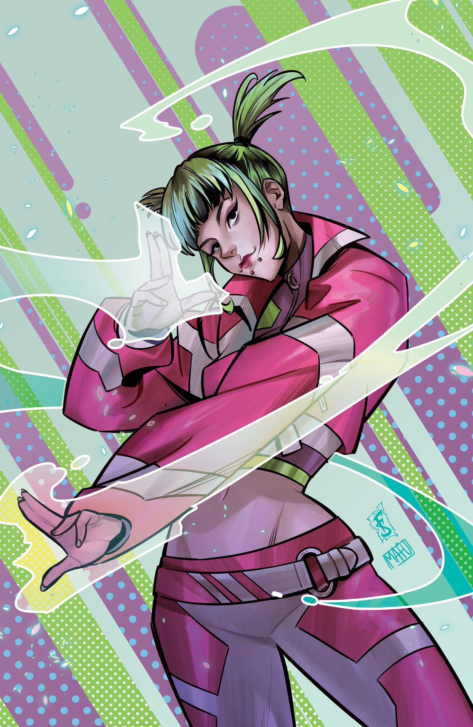 VALIANT BEYOND: ALL-NEW HARBINGER #4--IT NEVER STOPS #1 VARIANT D (SABBATINI FULL ART)