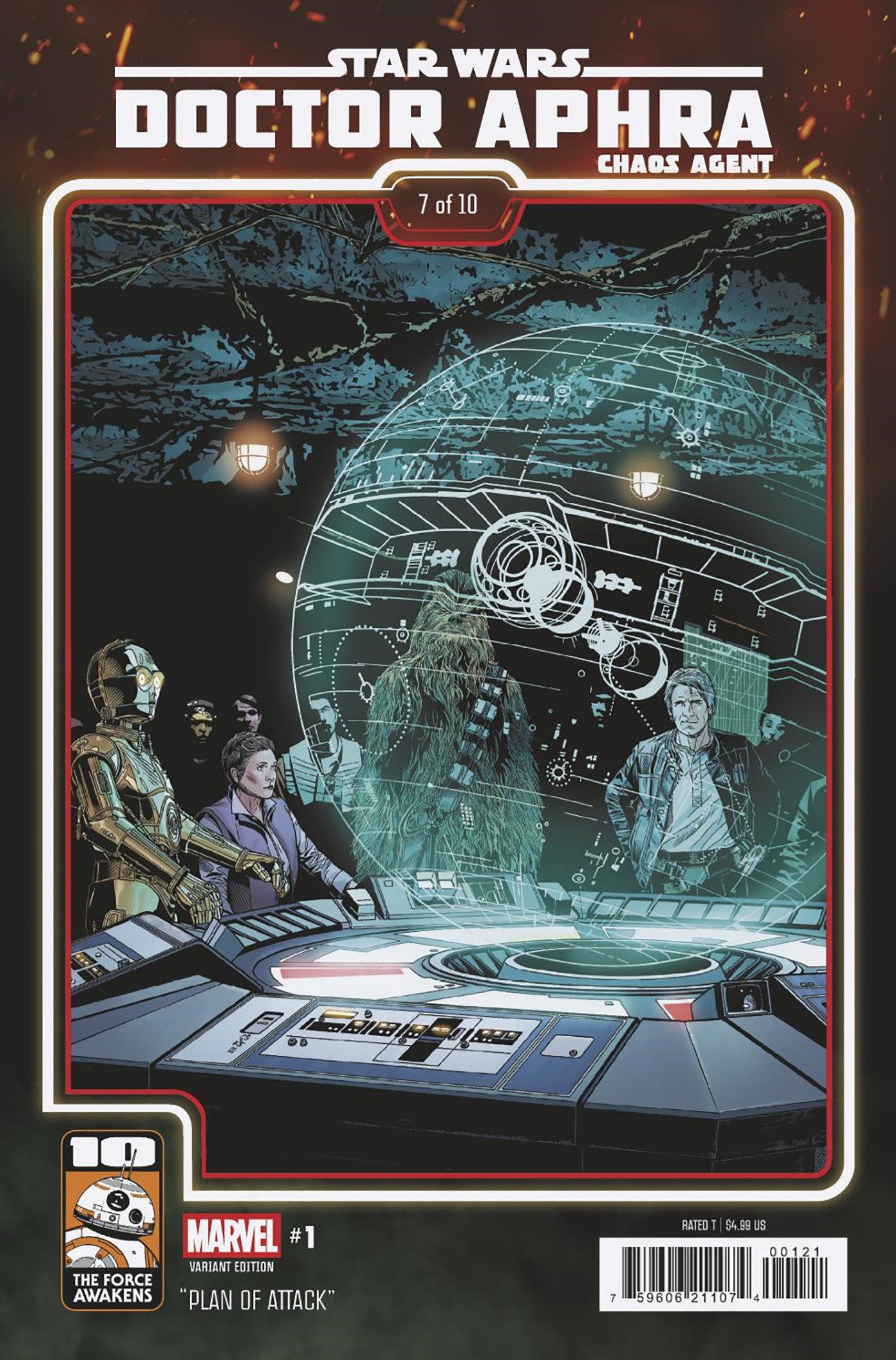 STAR WARS: DOCTOR APHRA - CHAOS AGENT #1 CHRIS SPROUSE THE FORCE AWAKENS 10TH ANNIVERSARY VARIANT