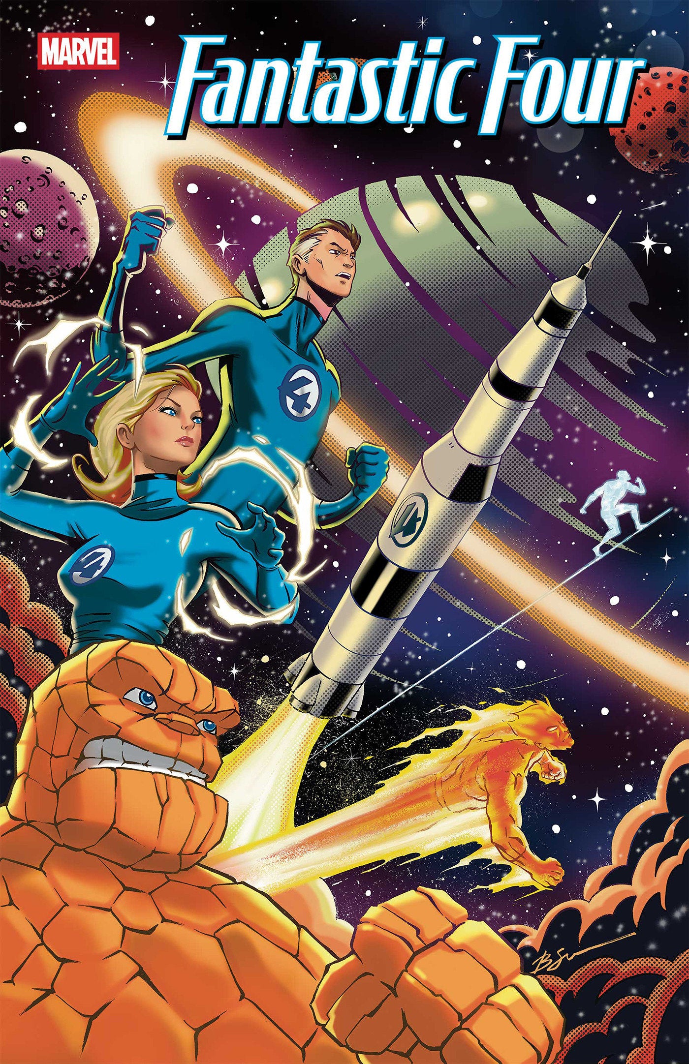 FANTASTIC FOUR #11 BEN SU FOIL VARIANT