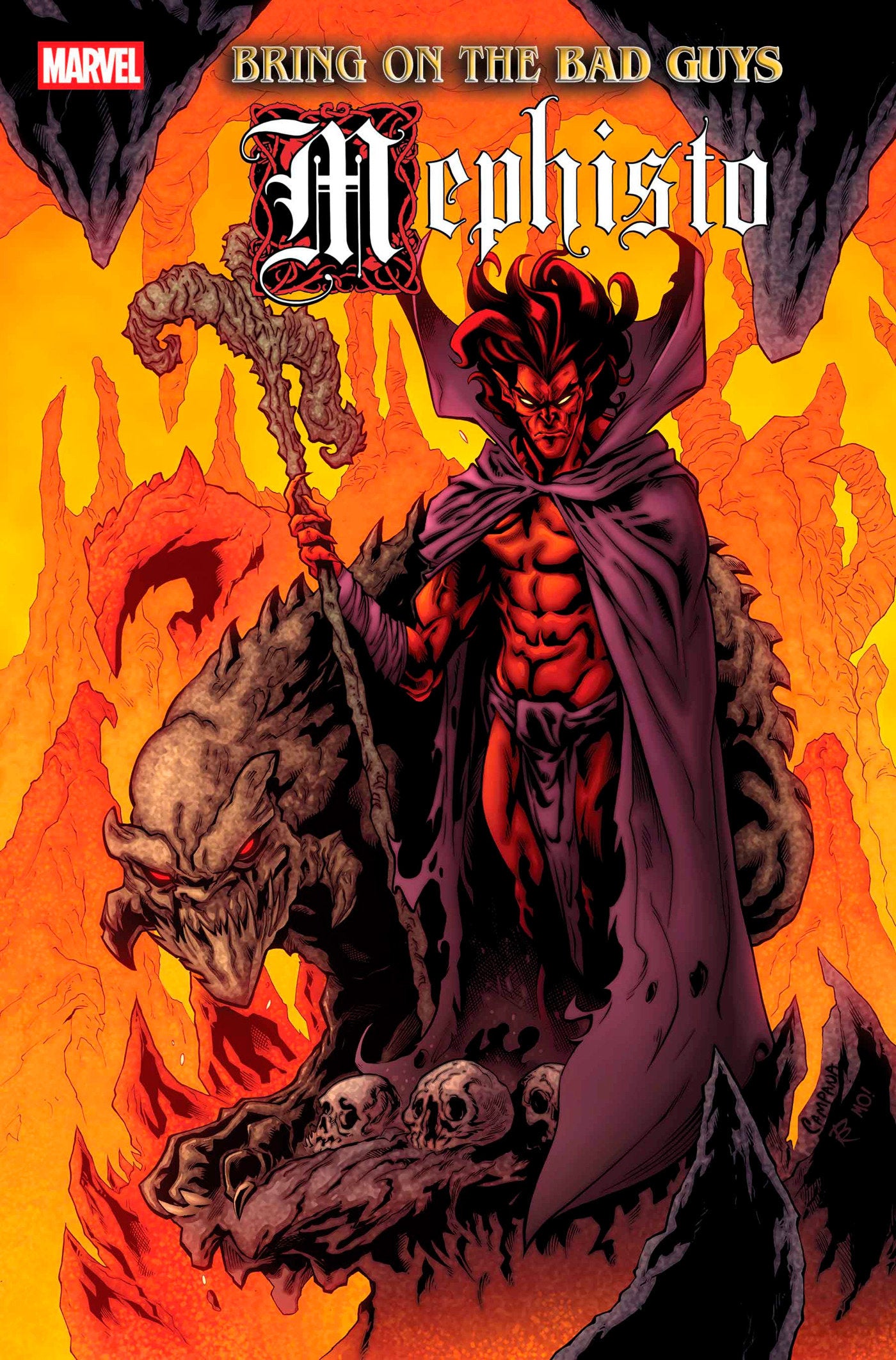 BRING ON THE BAD GUYS: MEPHISTO #1 CHRIS CAMPANA VARIANT