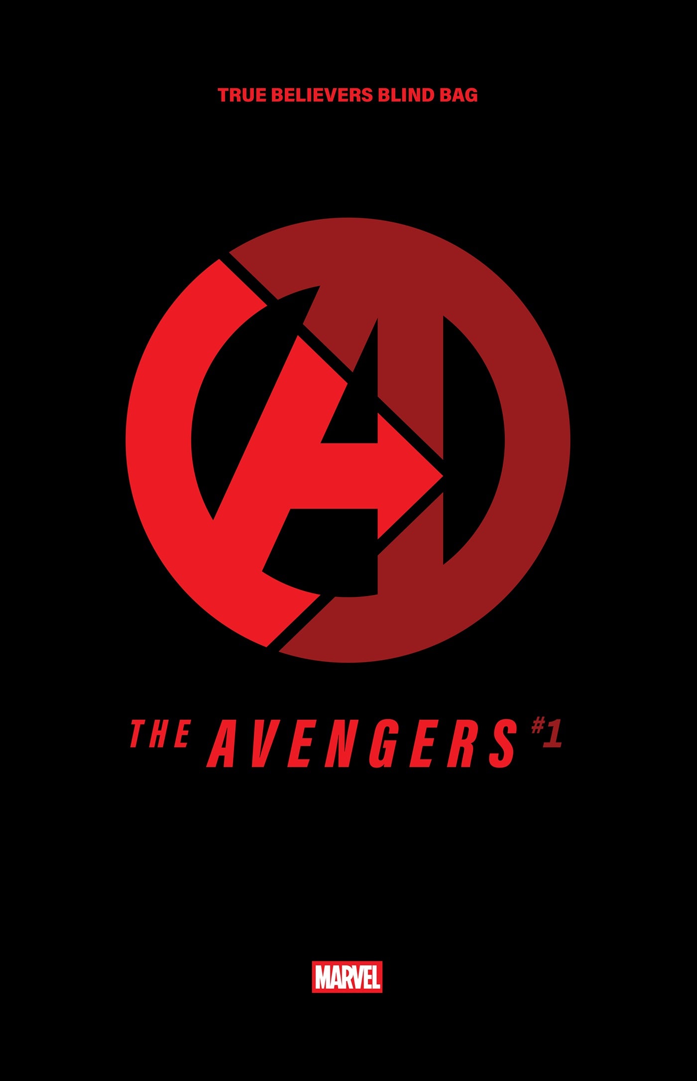 AVENGERS #1 TRUE BELIEVERS 20-BAG DISPLAY BOX
