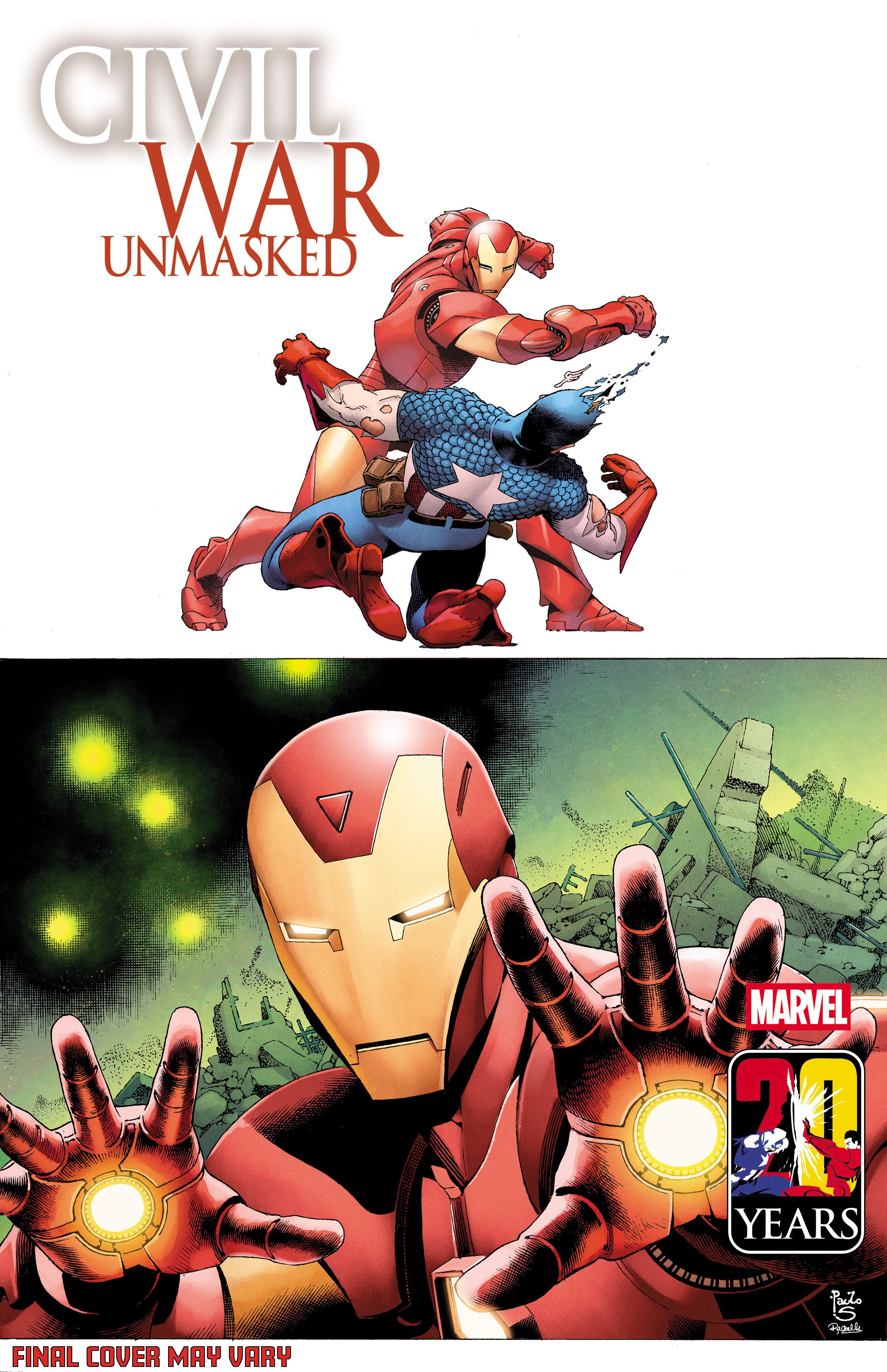 CIVIL WAR: UNMASKED #1 PAULO SIQUEIRA VARIANT
