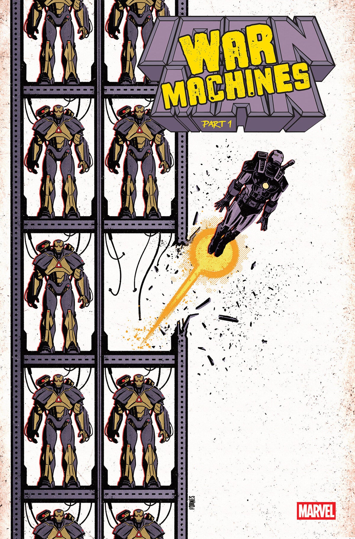 IRON MAN #13 COVER C JORGE FORNES VARIANT comic book cover