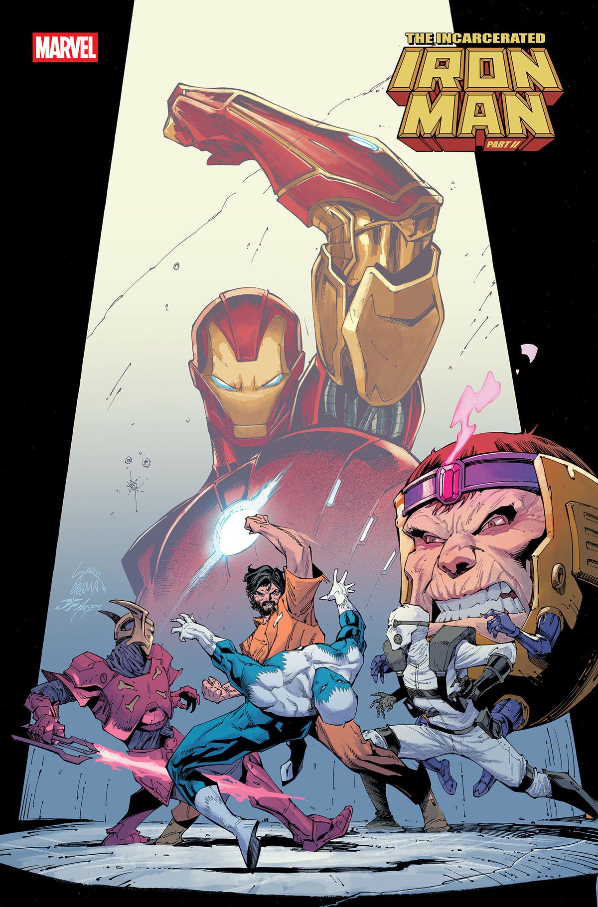 IRON MAN #14 COVER A comic book cover
