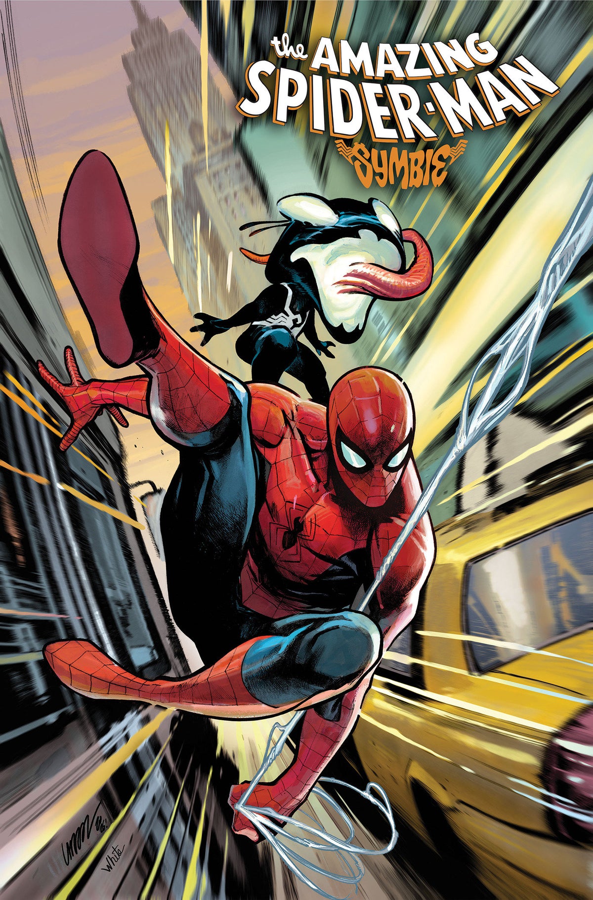 AMAZING SPIDER-MAN: SYMBIE #1 COVER A comic book cover