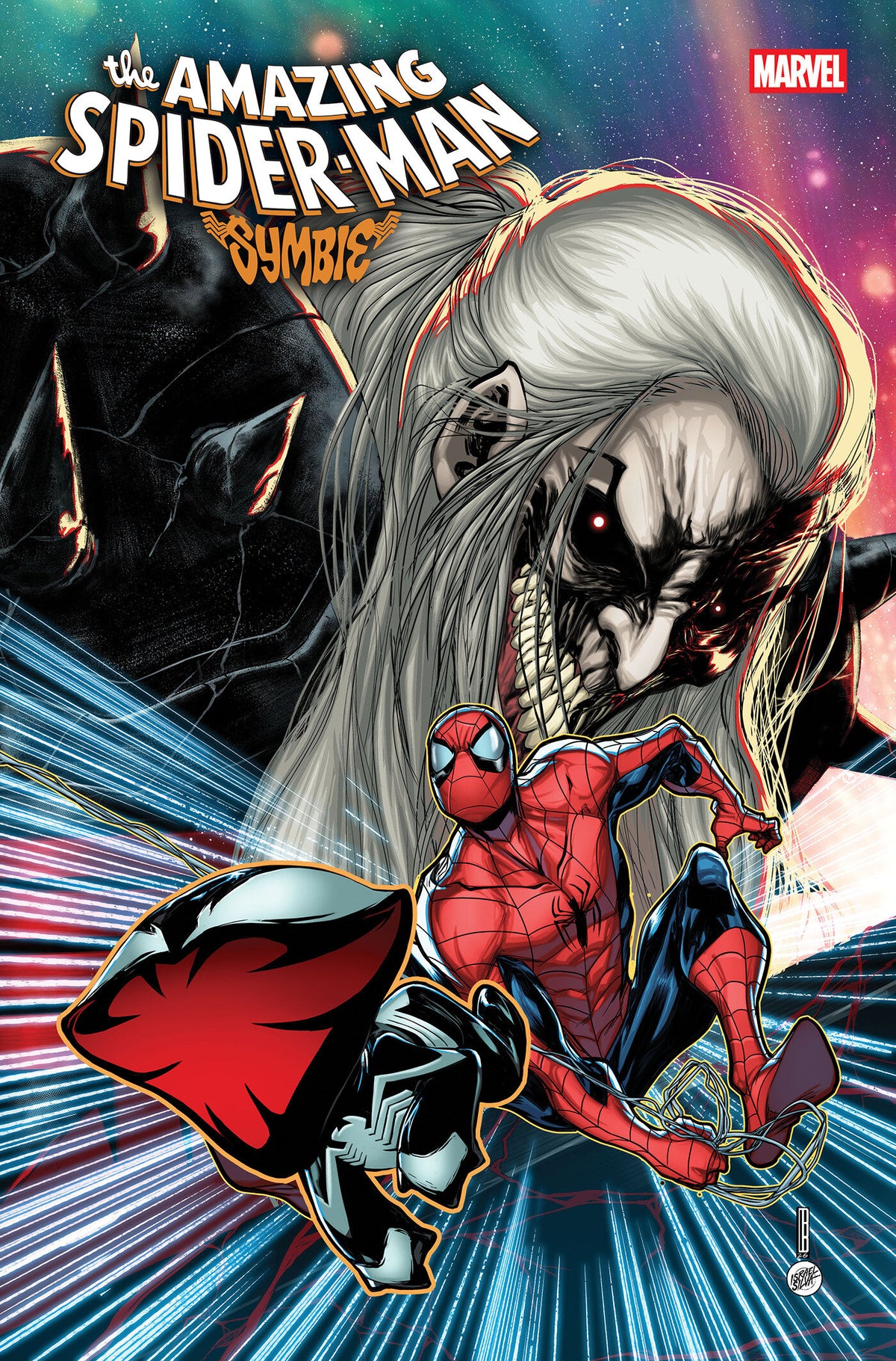 AMAZING SPIDER-MAN: SYMBIE #1 COVER B DAVID BALDEON VARIANT comic book cover